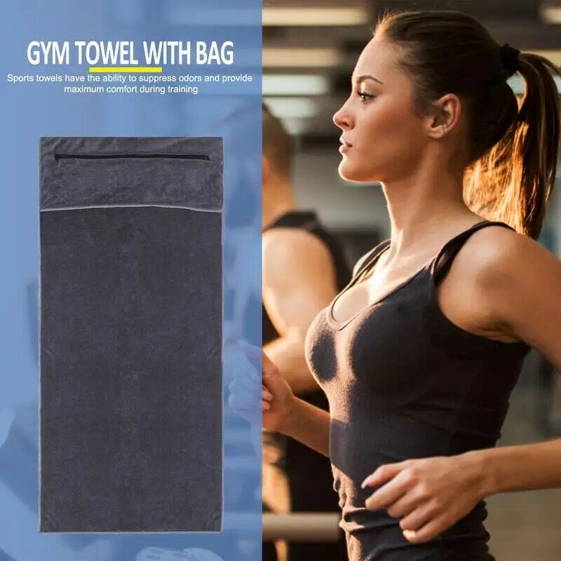 Fitness-Handtuch Mikro faser Fitness-Handtuch saugfähig schnell trocknendes Sport tuch ultra weiches Schweißtuch für Fitness-Yoga-Laufen und