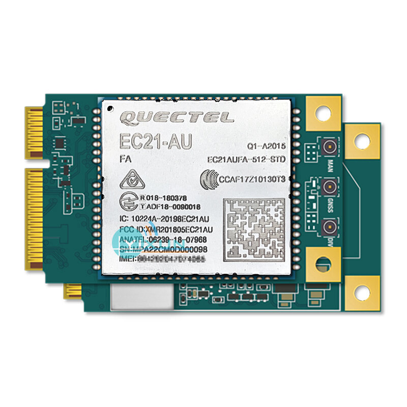 Quectel EC21ชุด LTE Cat1 MINI PCIE โมดูล EC21-A EC21-AU EC21-E EC21-EU EC21-J EC21-V EC21-KL EC21-AUT EC21-AUX EC21-EUX
