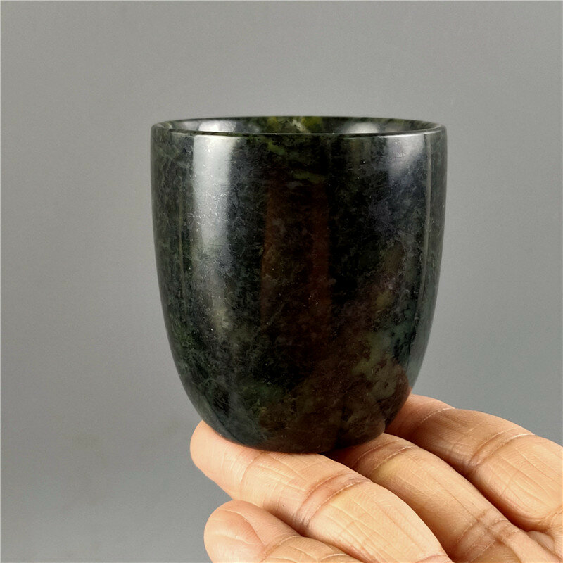 Natural Antique Crafts Tibetan Medicine Wang Yushi Tea Cup Kung Fu Tea Set Tea Cup Tea Bowl
