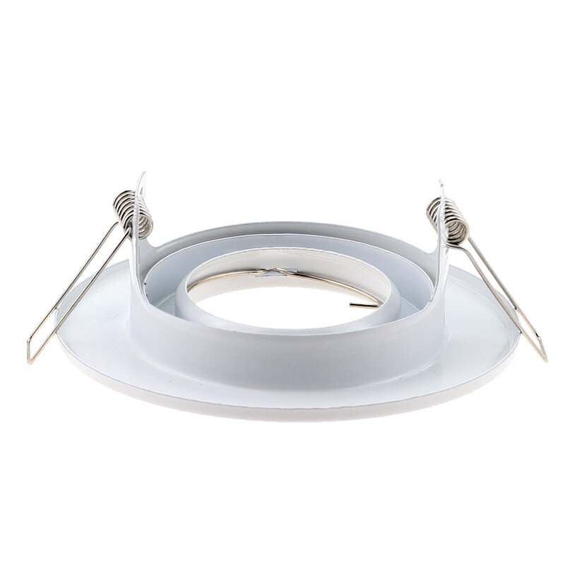 2 шт. высокое качество круглый регулируемый вниз светильник светодиодный светильник сменная лампа GU10 MR16 фитинги встраиваемый потолочный точечный светильник