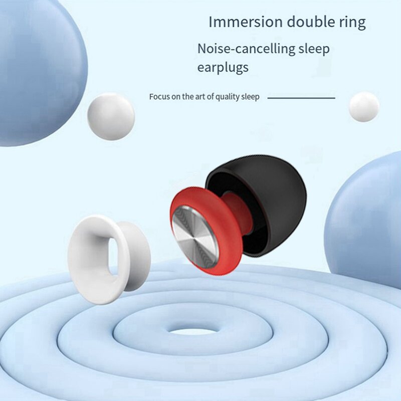 Ohr stöpsel zur Geräusch reduzierung Wasserdichter Silikon-Ohr stöpsel zur Geräusch reduzierung, Arbeits-und Geräusche mpfindlichkeit