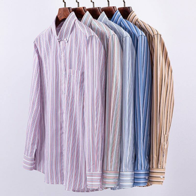 shirt for linen men roupas masculinas 2024new in ropa mens shirts ropa hombre coreana camisa masculina Big size men's clothing