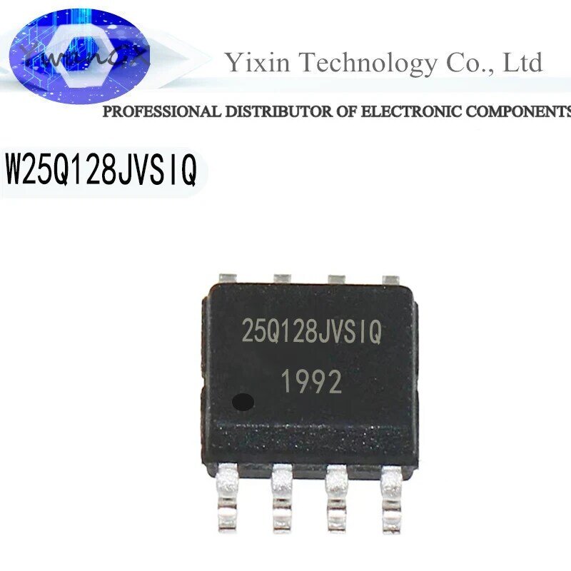 5 шт., W25Q128JVSIQ SOP-8 w25q32fvбританская Стандартная плата памяти