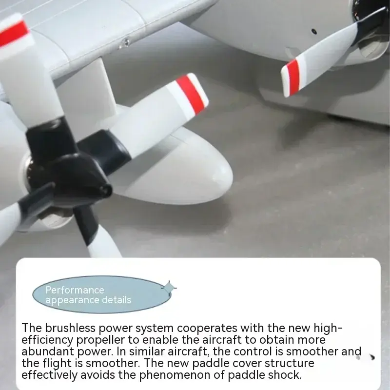 Remotely Piloted Aircraft C130 Pnp Rc Brushless Motor And Brushless Modulation Zero Glue Mounting Professional Grade Model Aircr