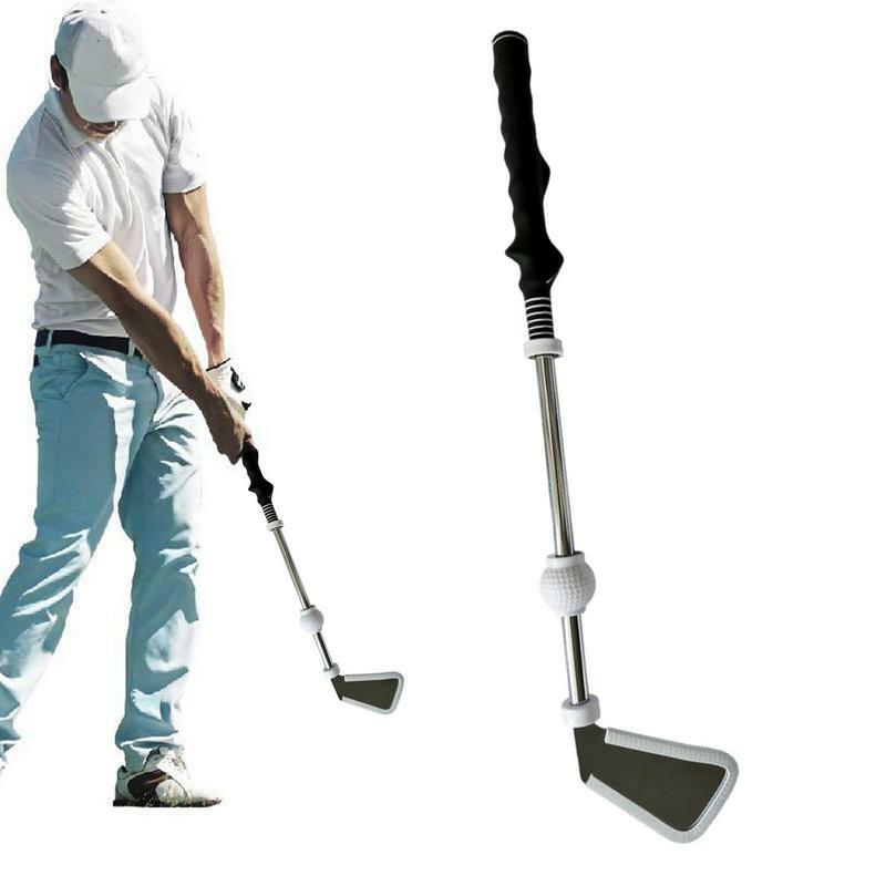 Varillas de alineación de palo de calentamiento para práctica de Golf, entrenador de columpio, Ayuda de entrenamiento de agarre de Golf resistente, portátil
