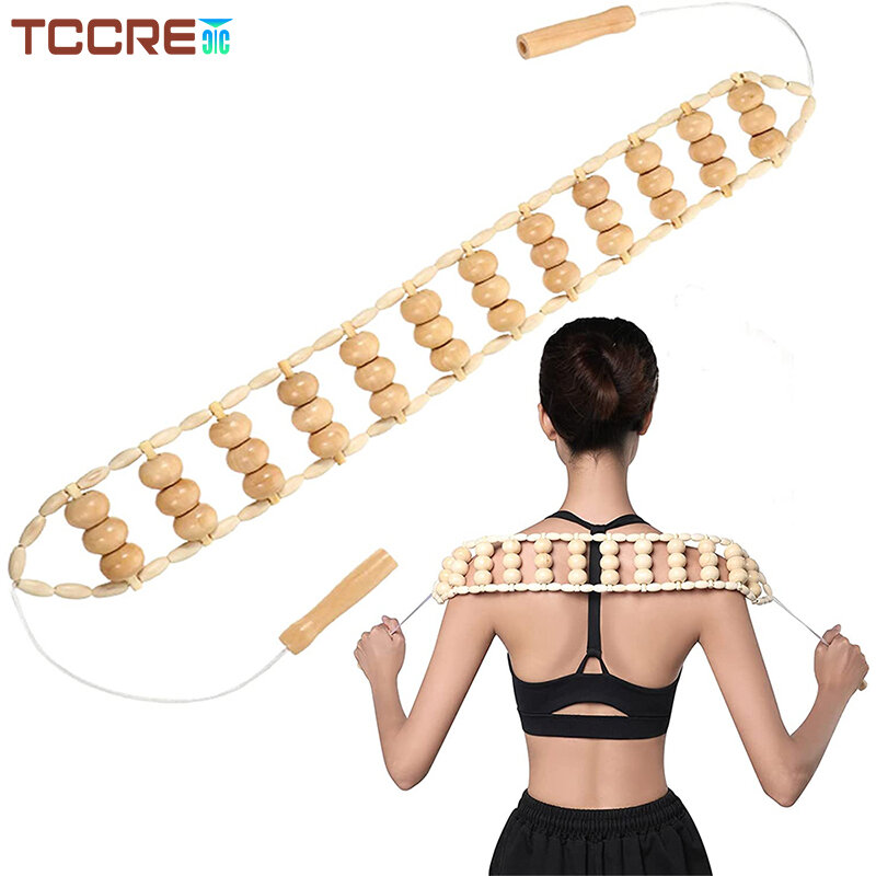 Wood Therapy Massage Tools-Lymphatic Massager-Wood Tools for Massage for Relieving Muscle Pain All Over The Body