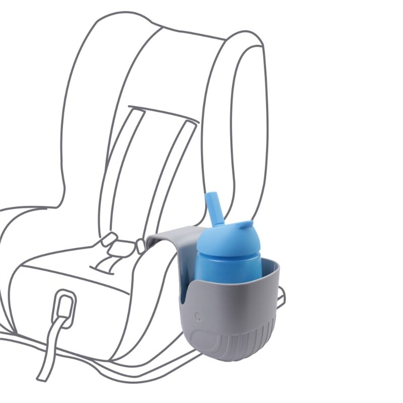 RIRI Auto Interior Accessories Baby Car Safety Seat Cup Holder Snack Storage Tray Drink Beverage Stand Food DrinkOrganizer