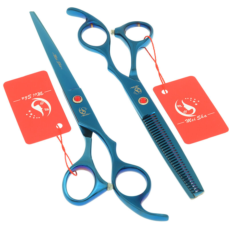 Meisha 7 inch Barber Hair Scissors Hairdressing Cutting Thinning Styling Shears Professional Salon Haircut Tools Supplies A0132A