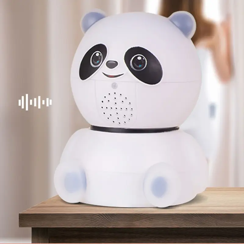Wifi Monitoring Camera Teddy Bear Security Auto Tracking Surveillance Baby 360 Degree Panoramic Monitor Remote Caregiver
