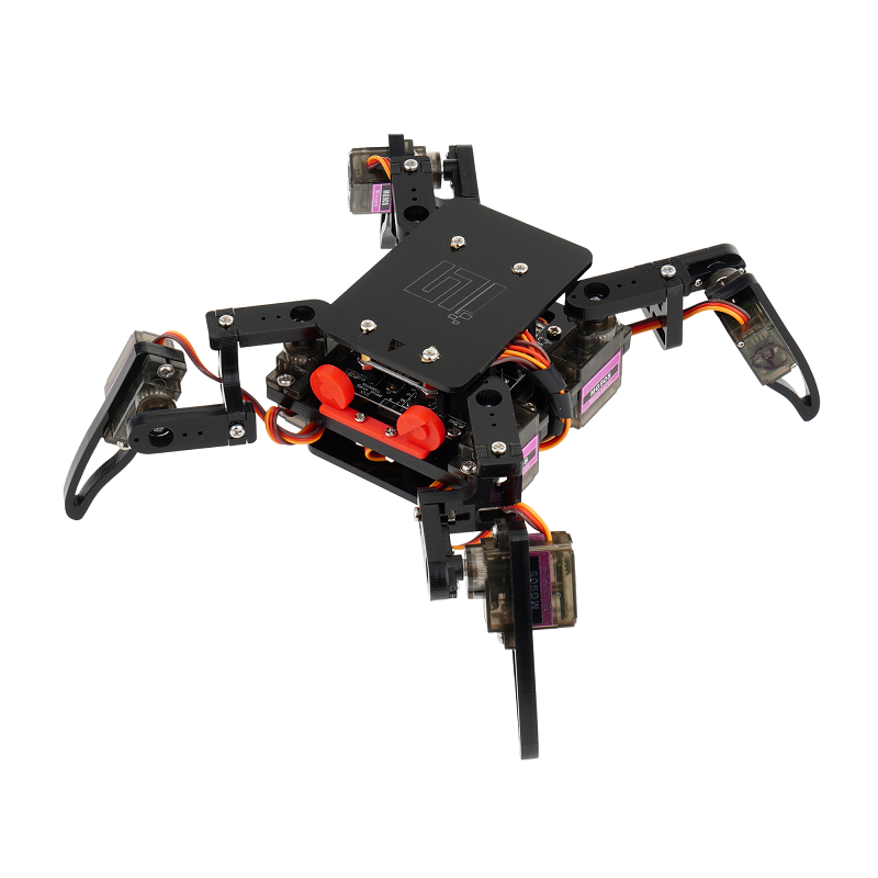 Giocattolo Robot scientifico per Arduino, Kit esploratore ragno quadrupede bionico, giocattoli intelligenti per la costruzione fai-da-te multifunzione