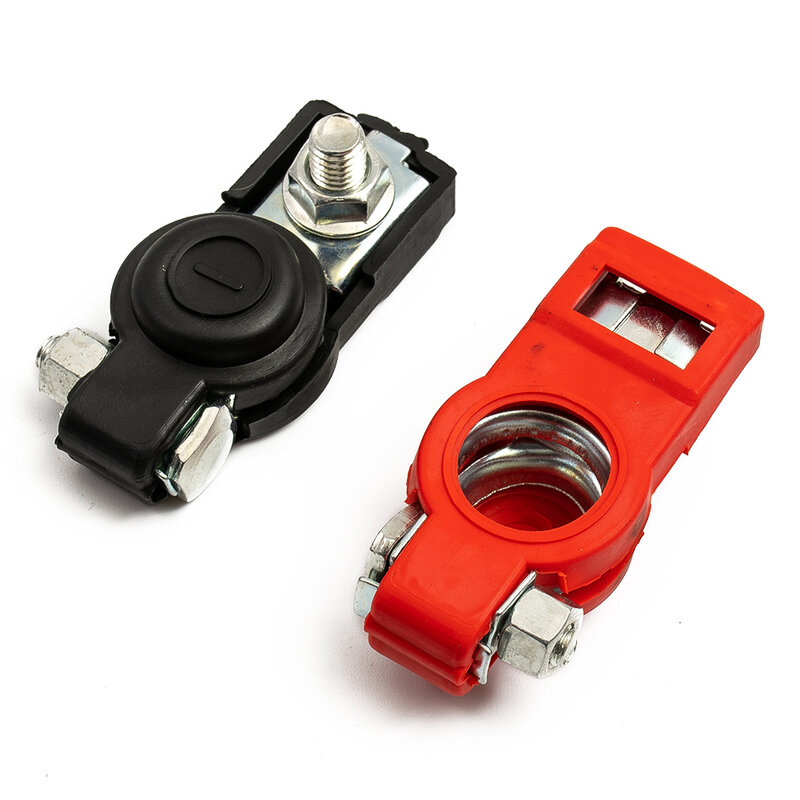 SAE Battery terminal Terminal Top-Post Universal Accessory Battery Cable Clamp Negative+Positive Parts Durable