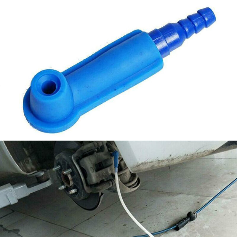A ferramenta plástica azul do ar da troca para o carro, substitua a bomba, disposição, 2,77"