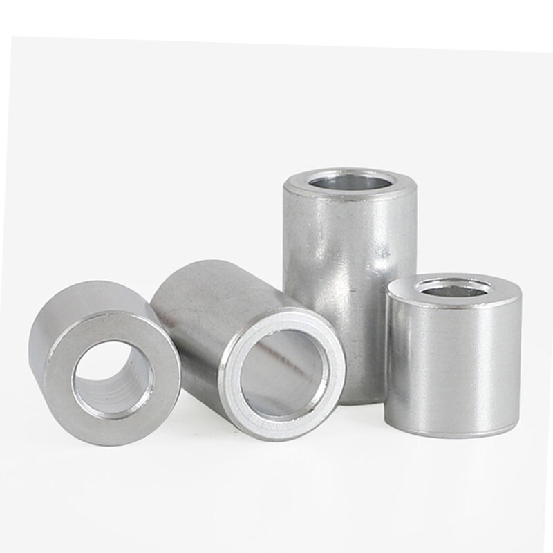 5/ 10/ 20pcs M3 M4 M5 M6 M8 Aluminum Alloy Flat Washer Bushing Gasket CNC sleeve Non-threaded Stand-off Spacer For RC Model Part