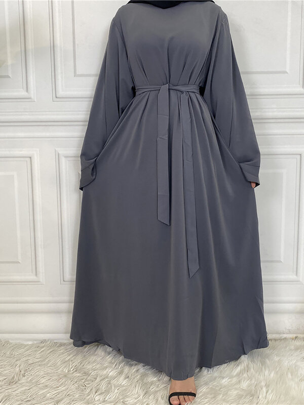 Skromny Abaya Ramadan Musulman De Mode suknia w stylu Maxi indyk Kaftan islamska odzież muzułmański dla kobiet hidżab sukienka Kaftan Vestidos