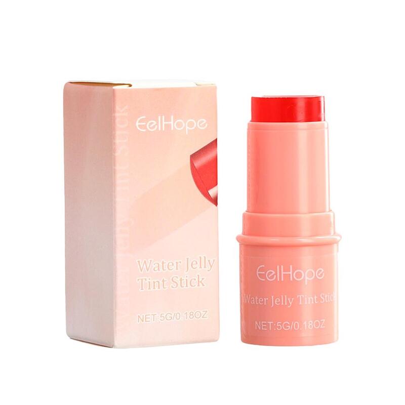 Jelly Lip Balm Blush Lip Gloss Stick idratante esfoliante facile da trasportare tazza antiaderente colorata cosmetici per la cura a lunga durata