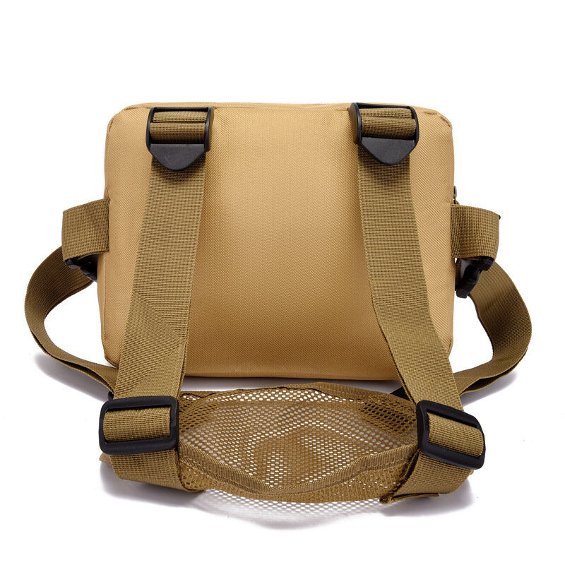 Тактическая нагрудная сумка унисекс, спортивный рюкзак для бега, искусственного летательного аппарата, трендовая Повседневная многофункциональная сумка из ткани Оксфорд
