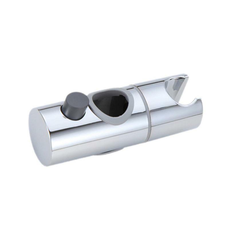 Shower Head Holder For Slide Bar Adjustable Holder Slider Clamp Bathroom Replacement 360 Degree Rotation Sprayer Holder