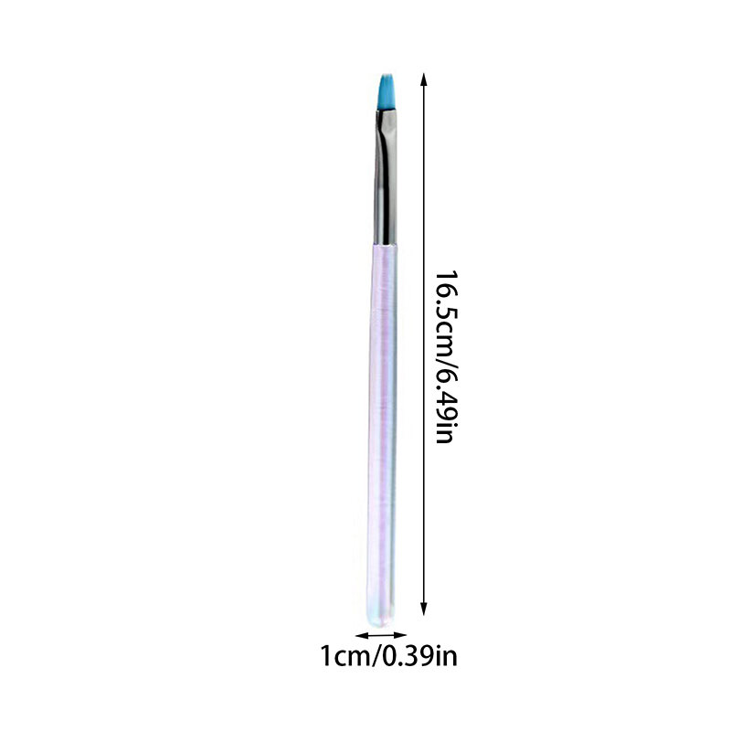 Nail Design Art Pen Aurora Transparent Brush Painting Brush Uv Gel Extension Drawing Carving Pen Diy Manicure Tool Nail Brush