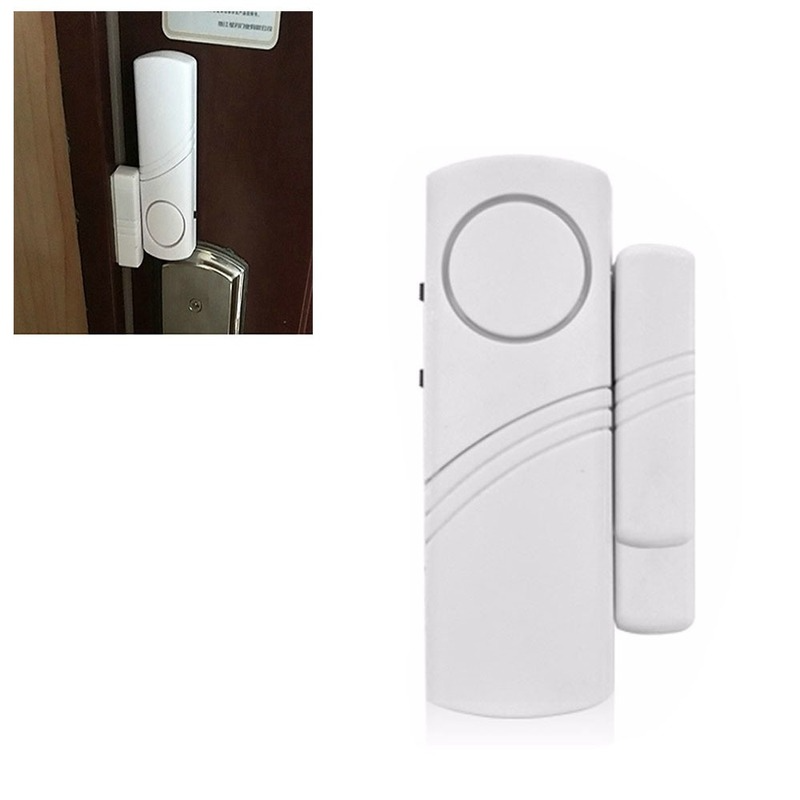 Tür Fenster Wireless Einbrecher Alarm mit Magnetic Sensor Alarm Home Tür Öffnen Detektoren Sicherheit Wireless System Sicherheit Gerät