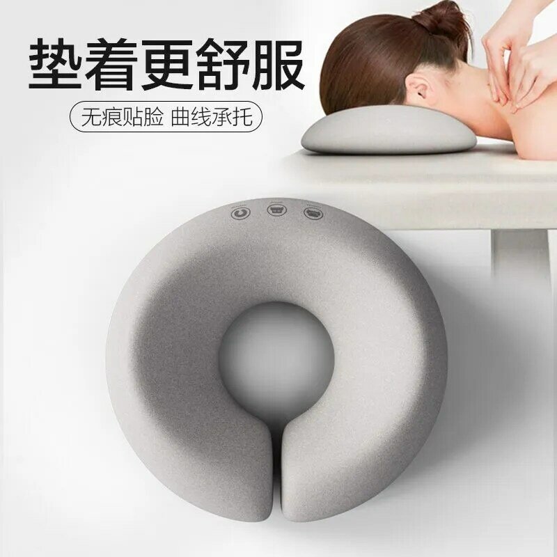 Memory Foam Salon Massage Face Pillow Universal Face Cradle for Massage SPA Beauty Salon Pad Relax Cover Removable Beauty Pillow