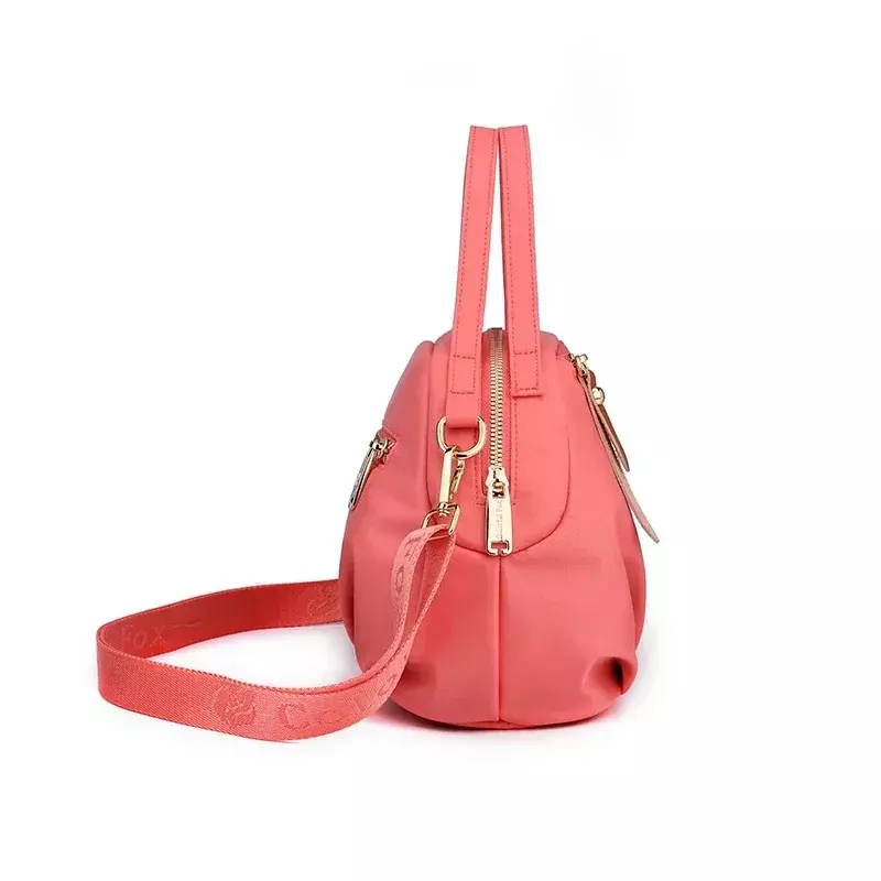 BBArational-Sac à bandoulière en nylon imperméable pour femme, sac à main pour femme, rose, messager, initié, mode
