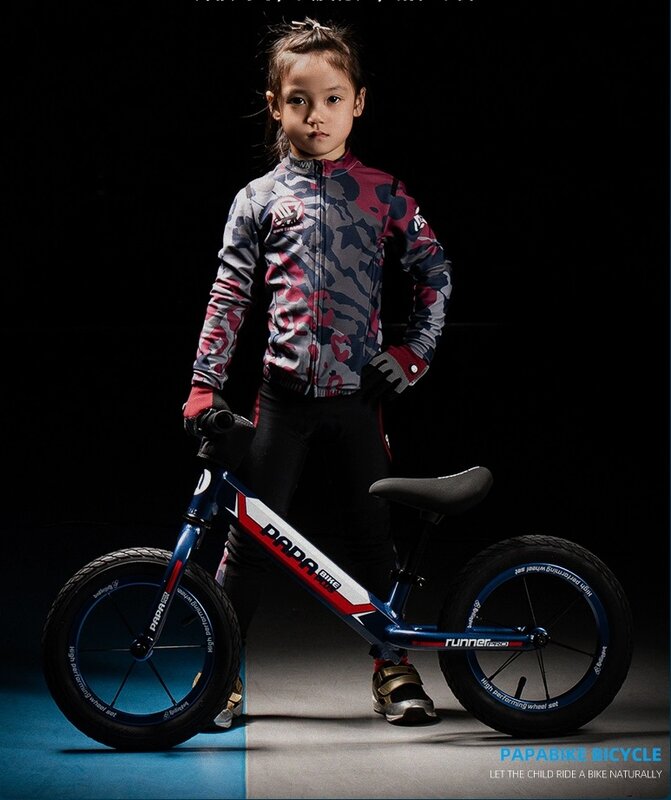 Balance Bike PAPA BIKE Kids Scooter 2 to 5 Years Old Bike No Pedal Children's Balance Trolley Aluminum Alloy 12 Inch
