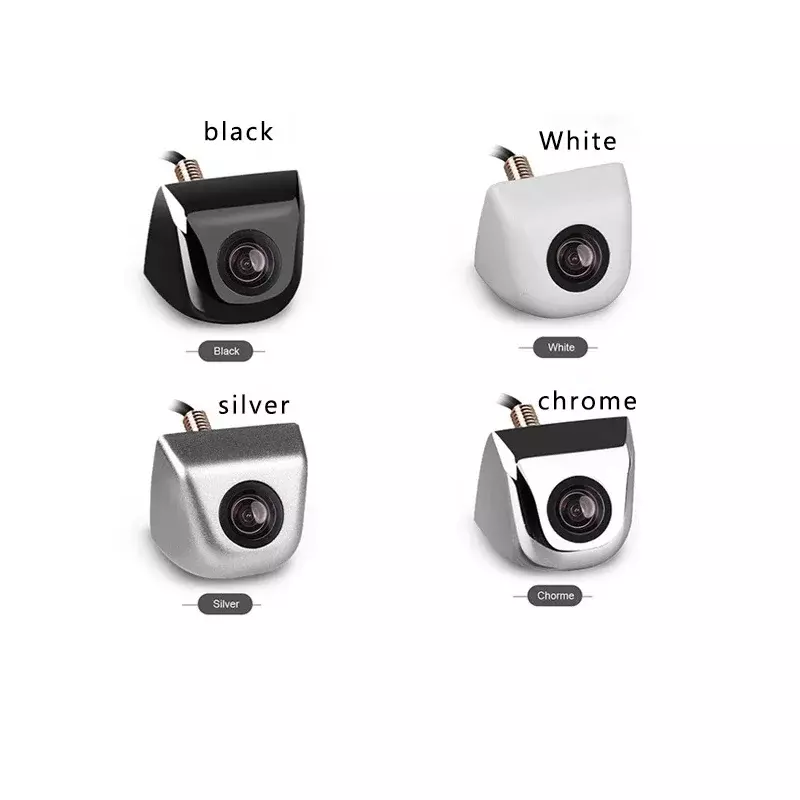 Fisheye lens installazione invertita telecamera posteriore retromarcia per auto visione notturna vista retromarcia retrovisore laterale anteriore del veicolo impermeabile