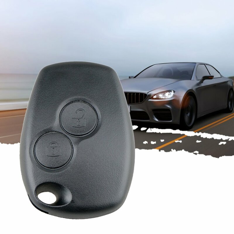 Chave do carro Shell tampa do controle remoto, Shell chave, habitação soquete durável, Keychain em branco, acabamento perfeito, novo, 2 botões, 307