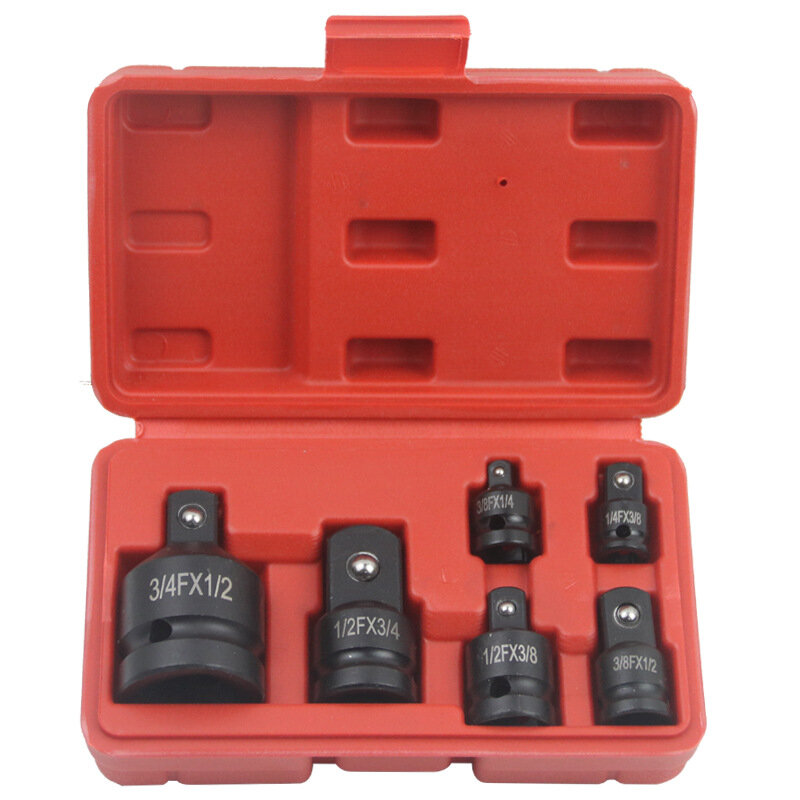 Socket Convertor Adaptor Reducer Set 1/2 to 3/8 3/8 to 1/4 3/4 to 1/2 Impact Socket Adaptor for Car Bicycle Garage Repair Tool