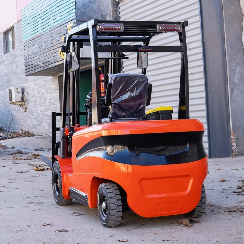4-wheel 2t Portable Forklift Truck High Efficiency Heli Electric Forklift for Warehouse