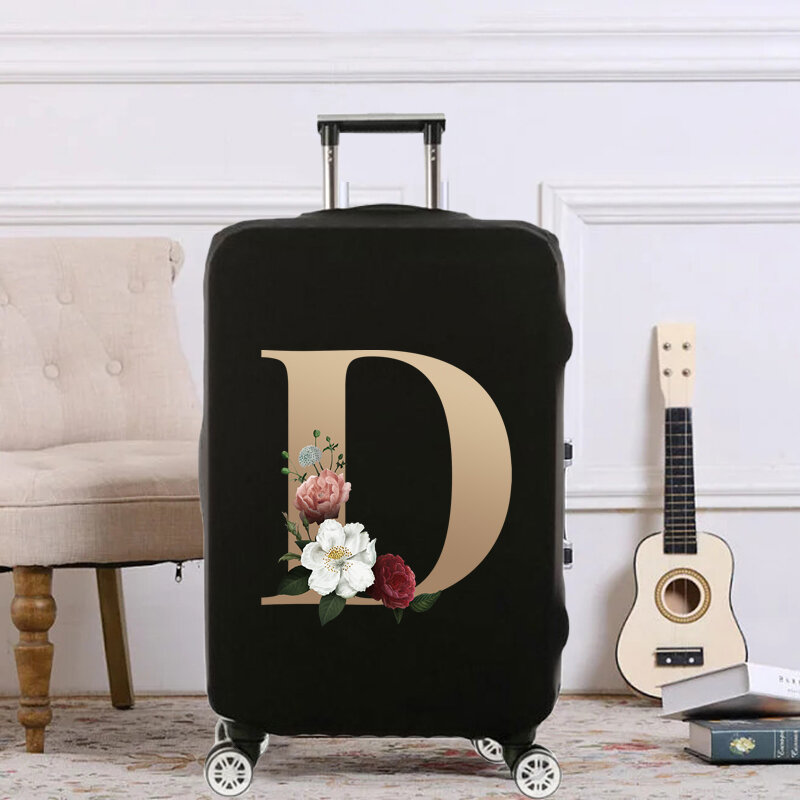 Letter Series Luggage Protective Cover Luggage Accessories for 18-32 Inch Traveling Luggage Case Thicker Bag Travel Accessories