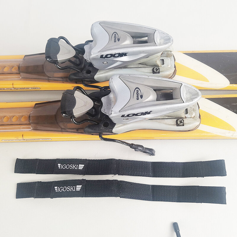 ski wax tuning side edge repair brake retainer rubber ring strap 1 pair
