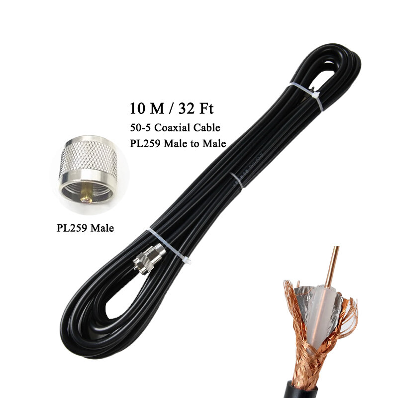 UHF uhf omni fibra de vidro antena base, uv 144/435mhz, para walkie-talkie ao ar livre, s239 sl16-k