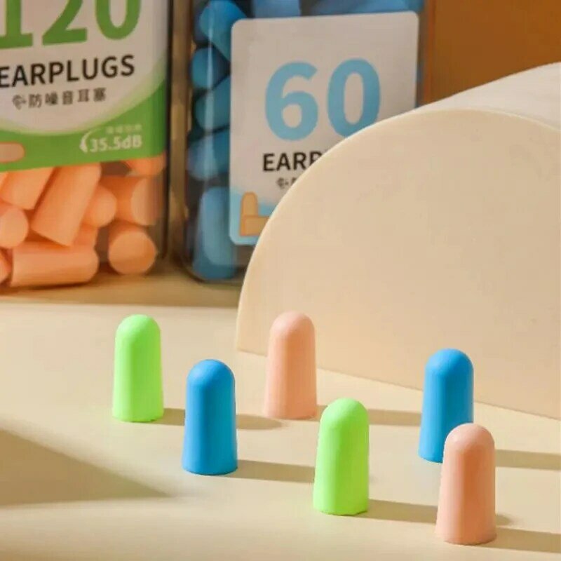 LLD Convenient Silicone Ear Plugs Noise Proof Earplug Comfortable for Sleeping Noise Reduction Accessory
