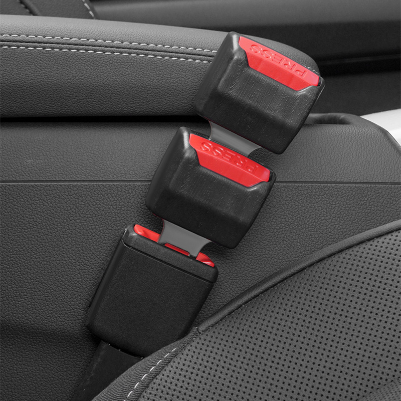 Extensor de Clip para cinturón de seguridad de coche, hebilla de bloqueo de cinturón de seguridad, enchufe de inserción gruesa, extensor de enchufe, hebilla de seguridad, accesorios para coche, 1/2/4 piezas