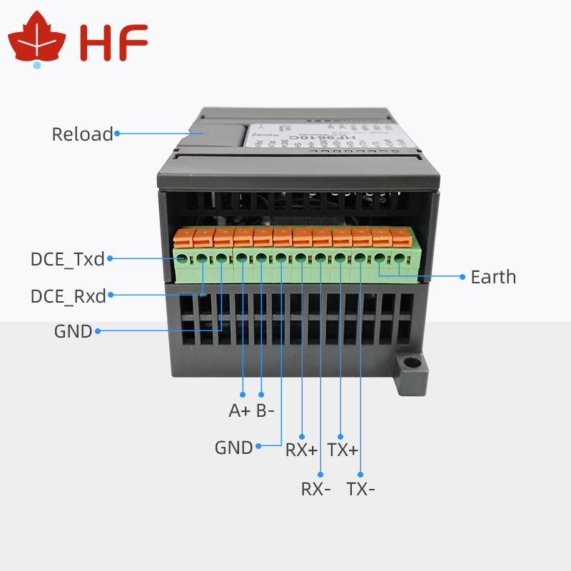 PLC التحكم عن بعد تحميل رصد المنفذ التسلسلي ، HF9610C ، يدعم ميتسوبيشي ، سيمنز ، اومرون ، شنايدر ، باناسونيك ، شينجي