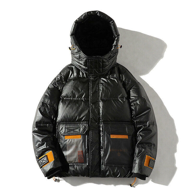 남성용 다운 재킷, 고품질 화이트 덕 재킷, 따뜻한 퍼퍼 코트, 슬림핏 방수 윈드브레이커, 신상