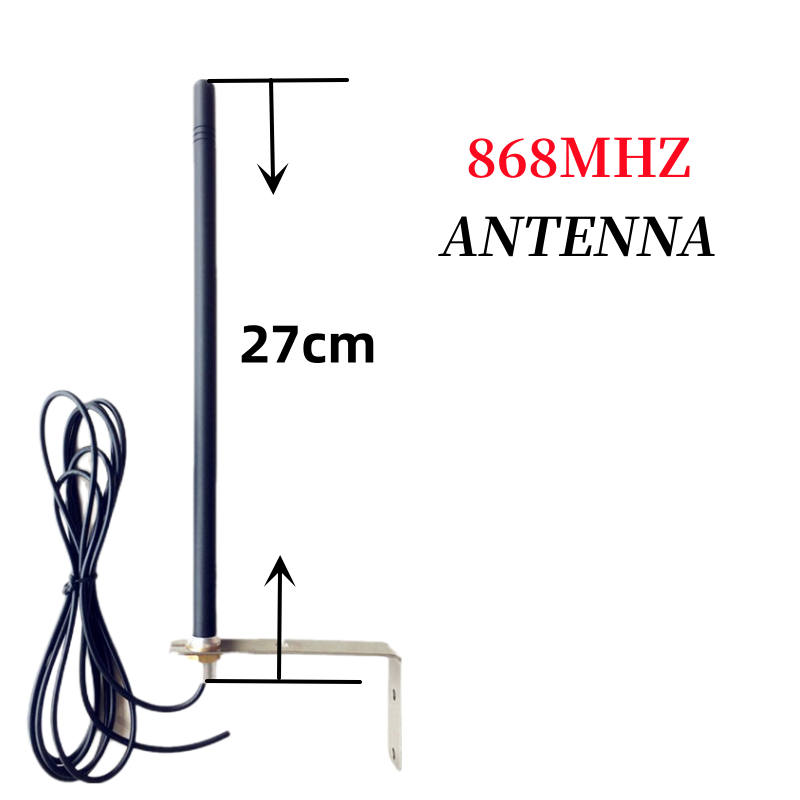 Antena externa para electrodomésticos, puerta de garaje, 868MHZ, mejora de señal remota de garaje