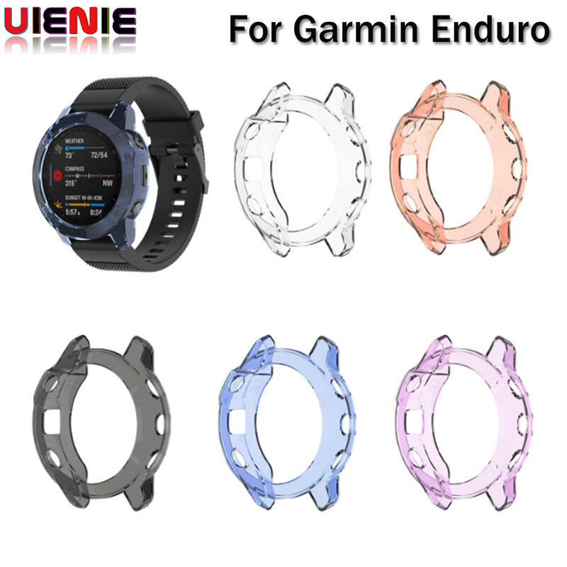 Etui ochronne do Garmin Enduro wysokiej jakości etui z termoplastycznego poliuretanu Slim Smart Watch etui typu Bumper akcesoria do inteligentnego zegarka do Garmin Enduro