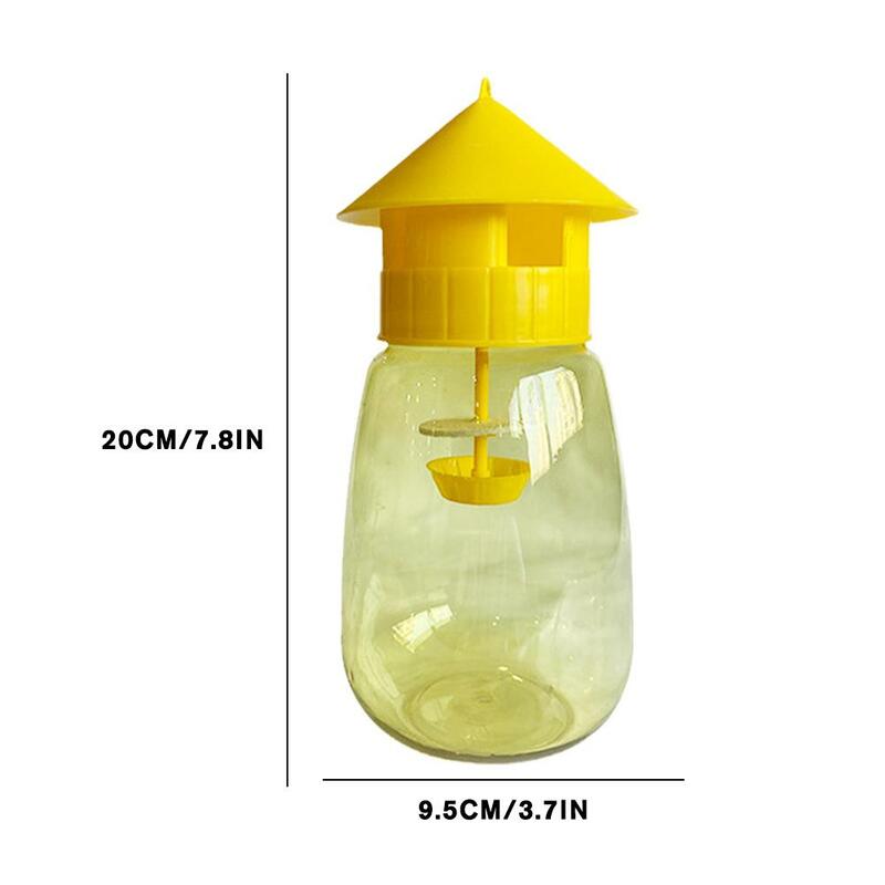 Fruit fly trap Killer Yellow Plastic Drosophila Trap Anti Fly Fruit Fly killer Catcher Orchard  Reusable Insect Trap Pest