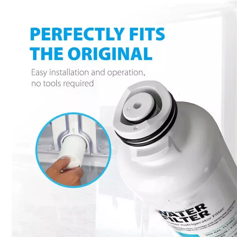 DA29-00020B, 3 buah Filter karbon kulkas Samsung, pemurni air, pengganti Natural, menggantikan Filter air untuk minum