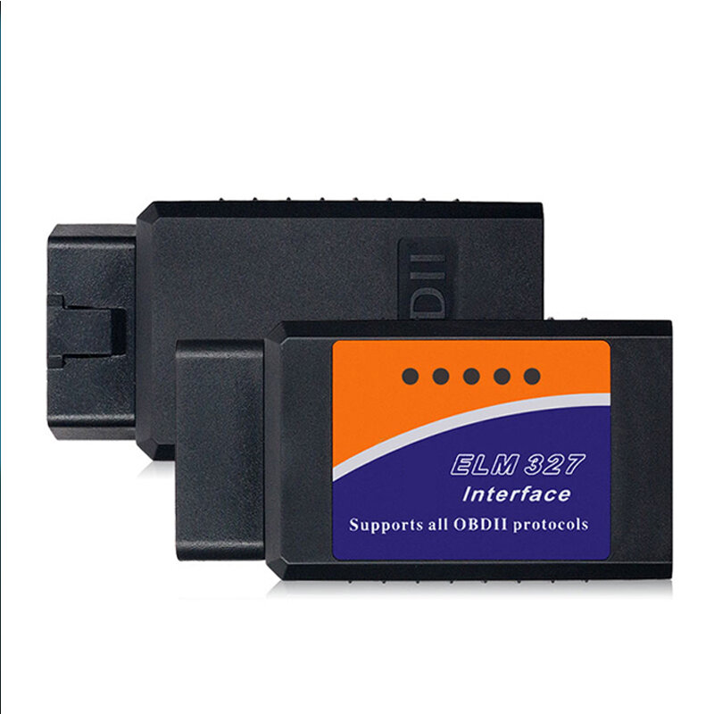 ELM327-adaptador automático con Bluetooth, dispositivo que funciona en Android/IOS/Symbian Torque Elm 327 BT V2.1, compatible con todos los escáner de diagnóstico de coche OBDII