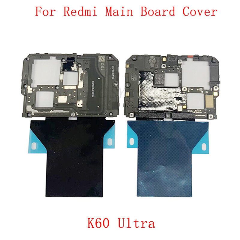 Penutup papan utama bingkai kamera belakang untuk Xiaomi Redmi K60 modul penutup papan utama Ultra bagian perbaikan