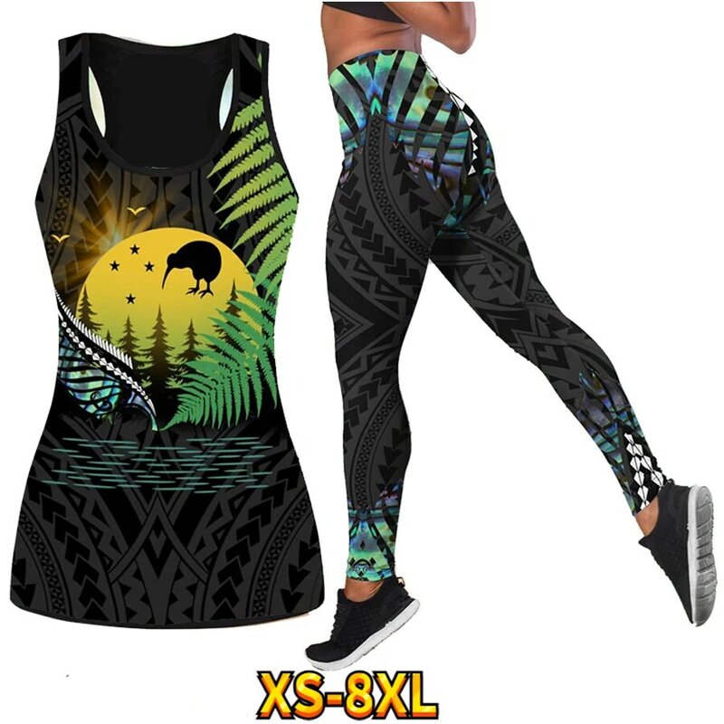 Einfache Atmosphäre Damen Atmungsaktive Weste Übung Lauf Sommer Yoga Hosen Farbe Muster Gedruckt Körper Gestaltung Gesäß XS-8XL