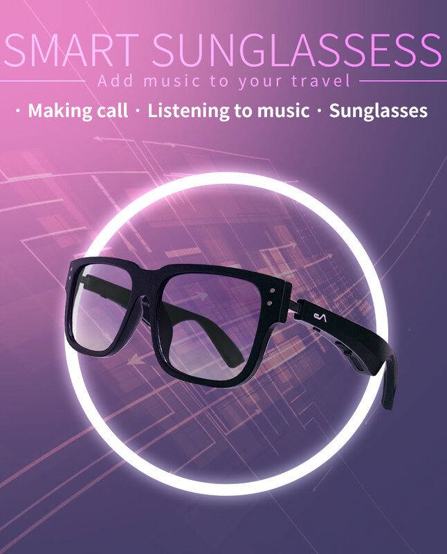 Modne spolaryzowane bezprzewodowe słuchawki słuchawkowe z octanowymi okularami dźwiękowymi bluetooth okulary przeciwsłoneczne słuchawki inteligentne okulary z słuchawkami TWS