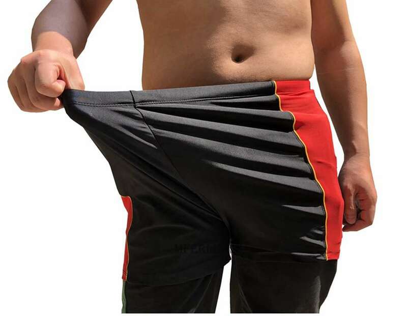 Novo verão calções de praia dos homens calções de natação retalhos plus size oversize 8xl spa solto tamanho grande shorts elasticidade