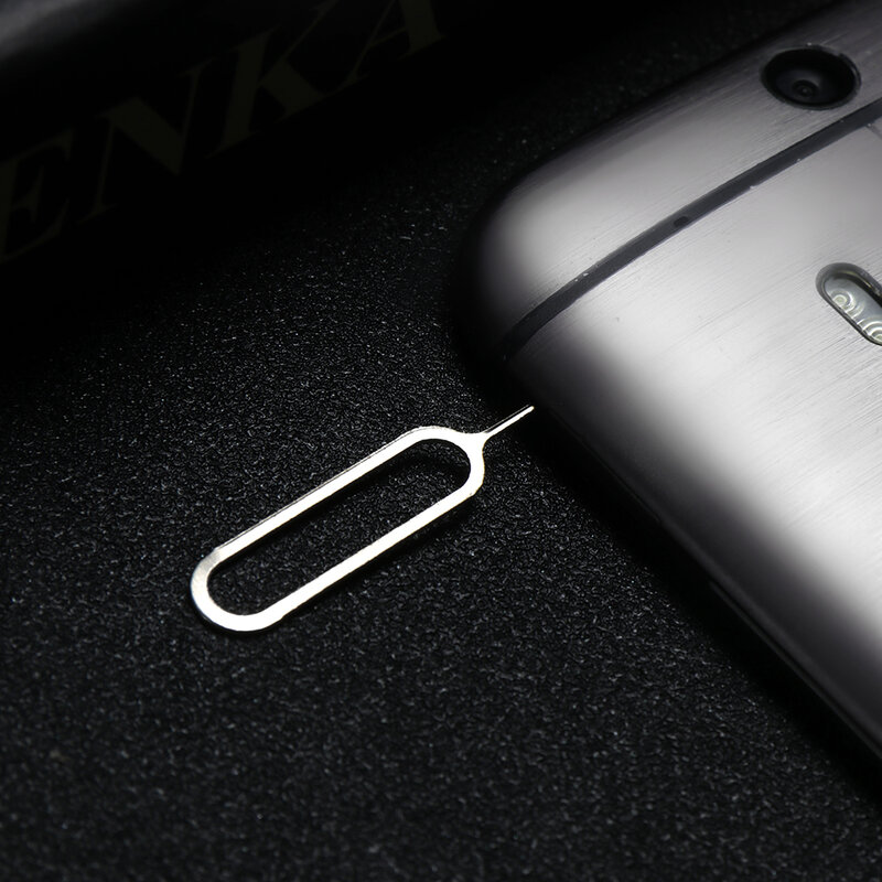 1 pz Sim Card vassoio rimozione Eject Pin Key Tool ago in acciaio inox per Huawei per IPhone IPad Samsung Smart phone