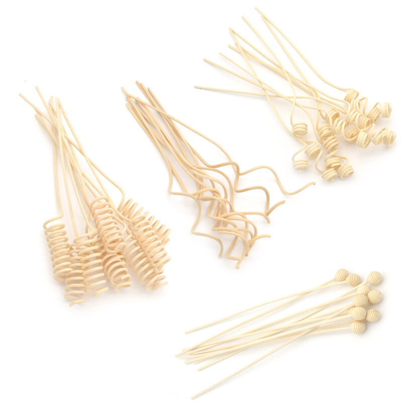 5-100Pcs 100-300Mm Reed Diffuser เปลี่ยน Stick DIY Handmade Home Decor Extra หนาหวาย Reed น้ำมัน Diffuser Sticks