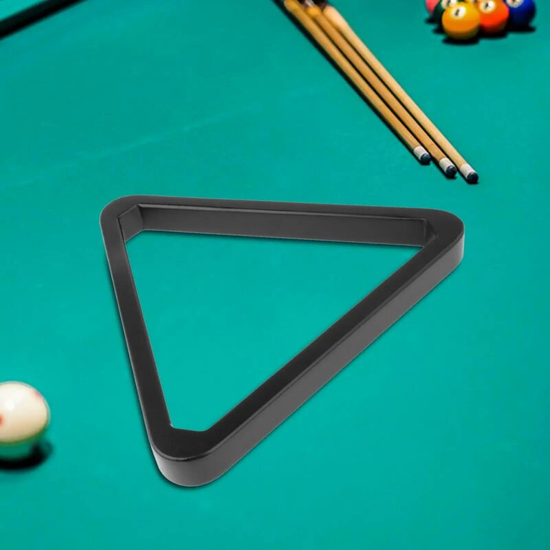 Solid Wood Billiard Triangle Ball Rack Pool Table Accessories for 57.2mm Ball Practice Snooker Pool Triangle Rack Pool Rack
