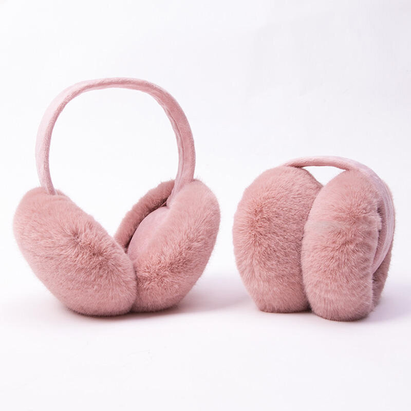 Flauschiger, leichter Ohr wärmer mit abnehmbaren Ohr taschen zur Reinigung, geeignet für Kopfumfang